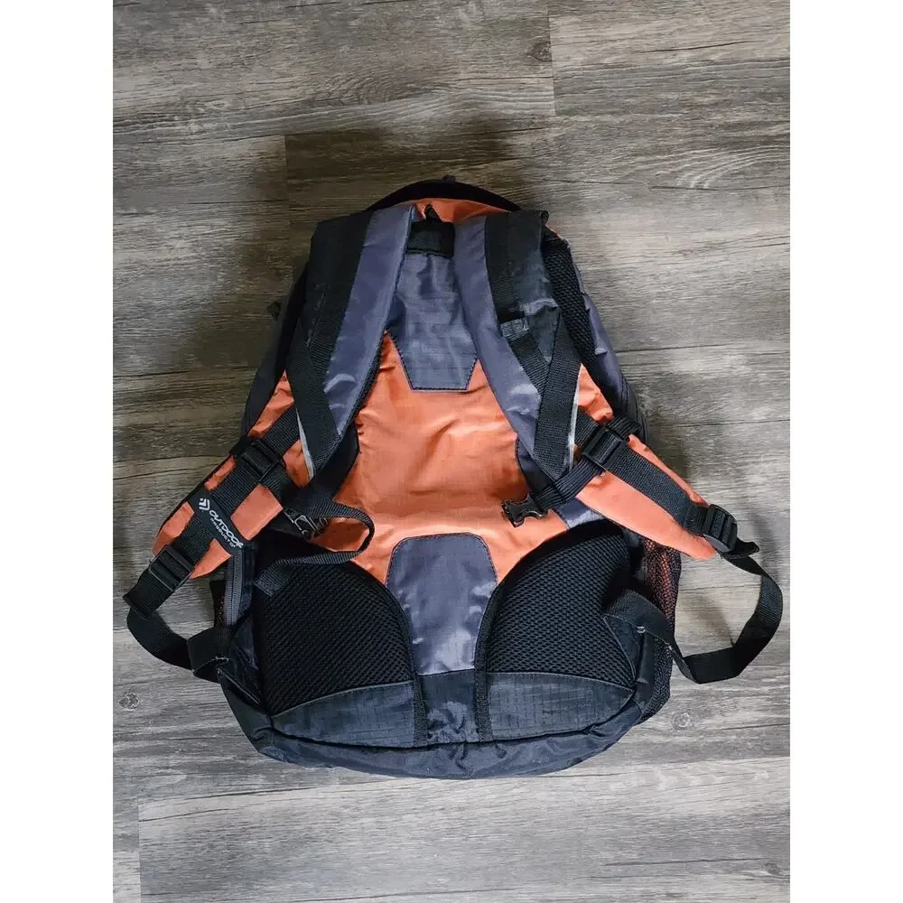 Outdoor Products Morph 8.0 Backpack School Travel Hiking Orange/Grey